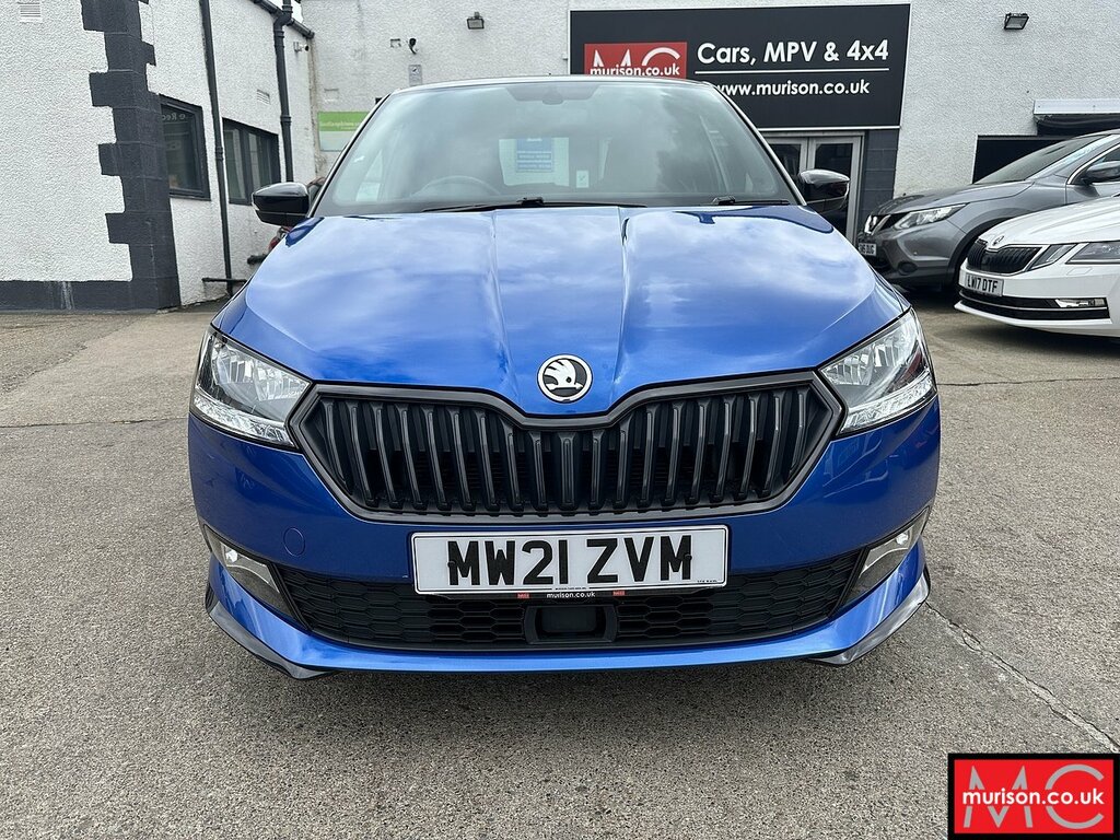 Skoda Fabia Tsi Monte Carlo Blue #4