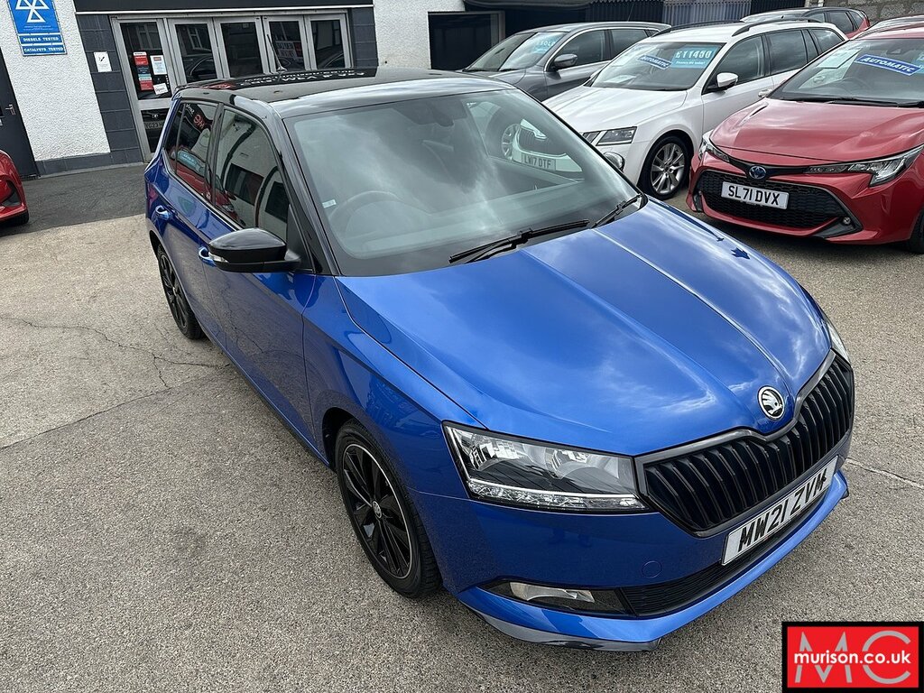 Skoda Fabia Tsi Monte Carlo Blue #6
