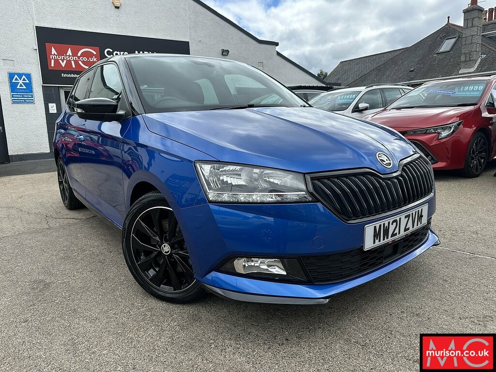 Skoda Fabia Tsi Monte Carlo Blue