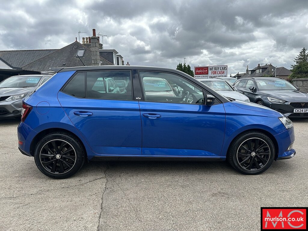 Skoda Fabia Tsi Monte Carlo Blue #3