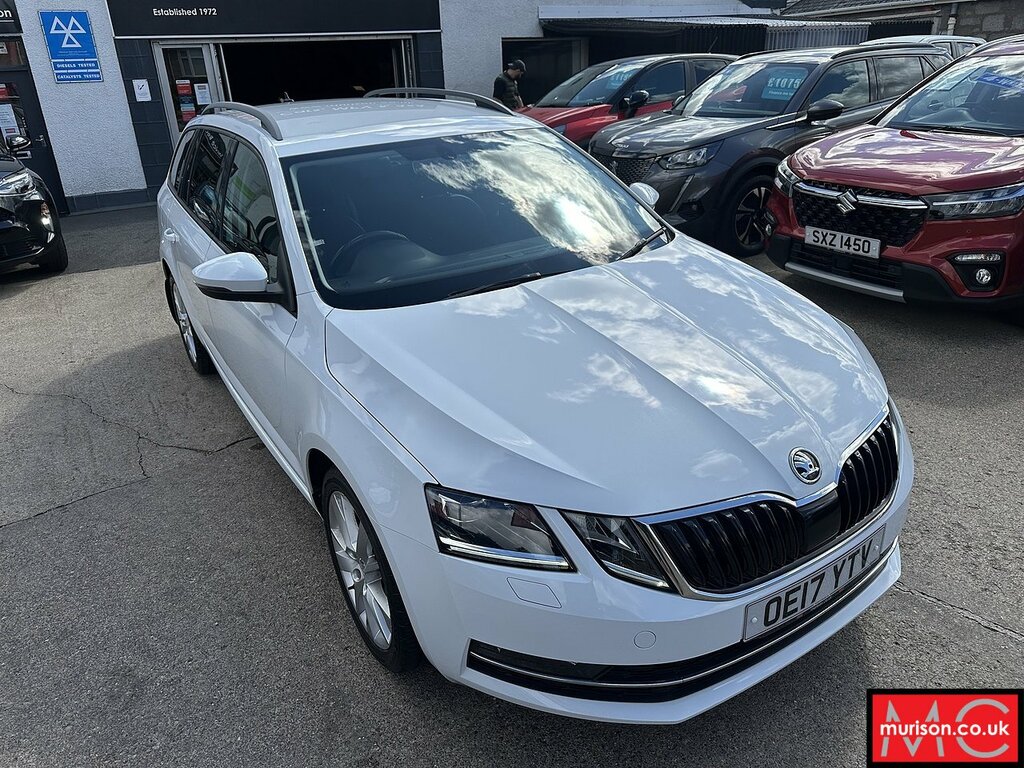 Skoda Octavia Se L White #6