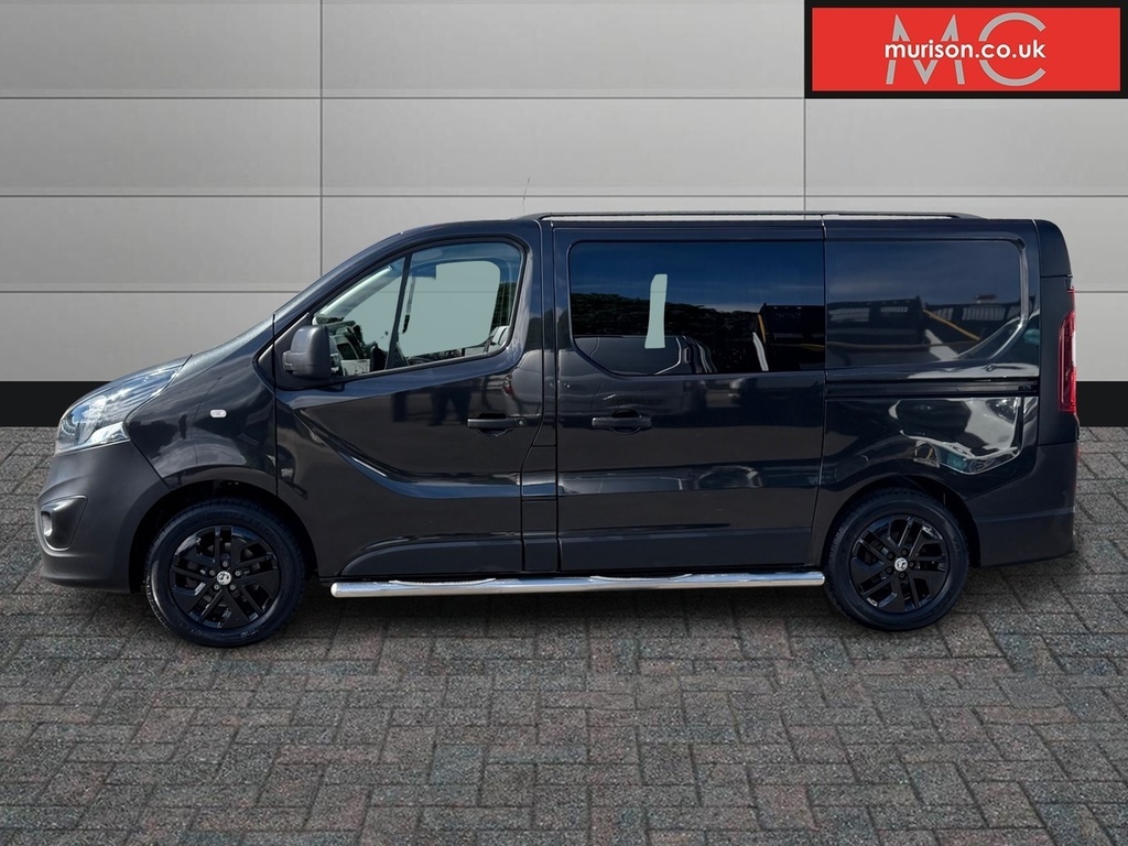 Vauxhall Vivaro 2700 Cdti L1h1 Day Van FN18ENY Black #4