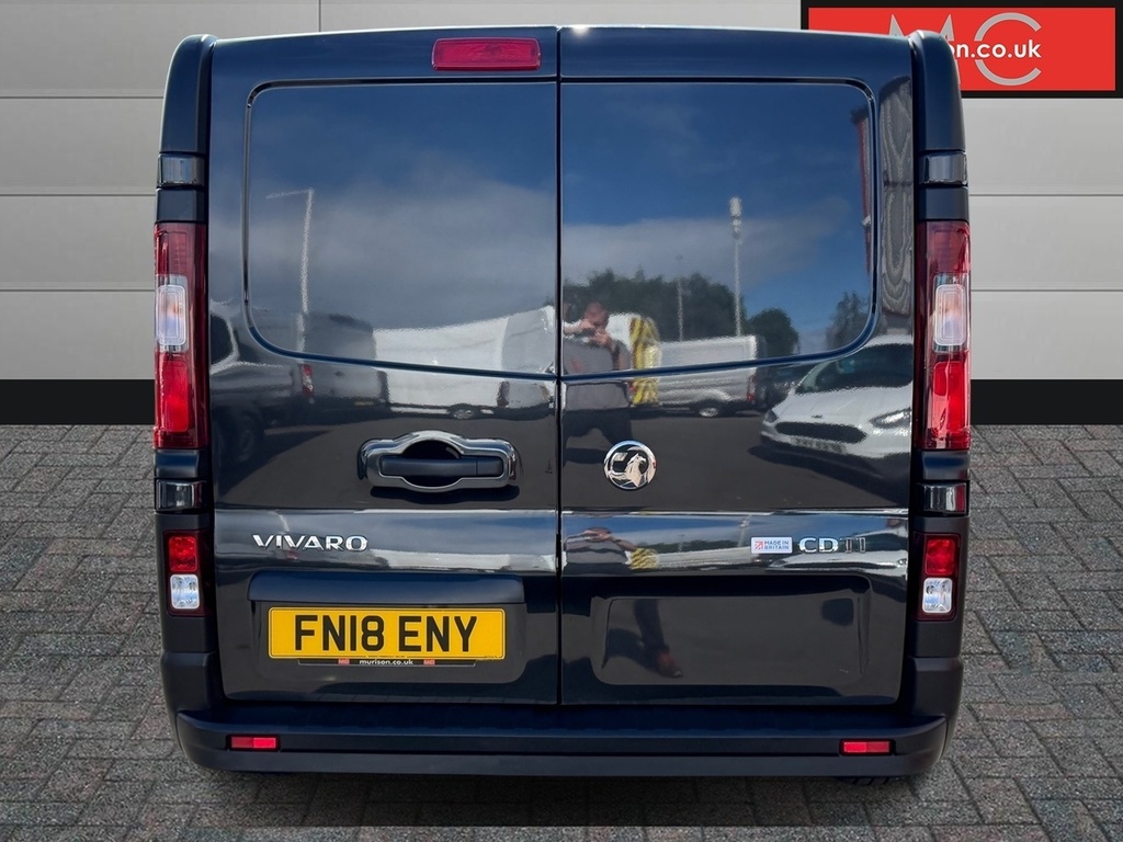 Vauxhall Vivaro 2700 Cdti L1h1 Day Van FN18ENY Black #6
