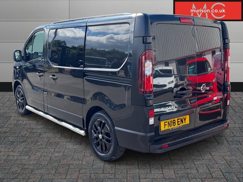 Vauxhall Vivaro 2700 Cdti L1h1 Day Van FN18ENY Black #5