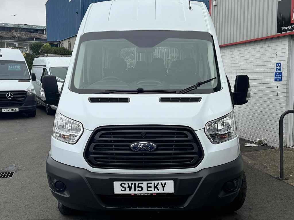 Ford Transit Custom 410L Tdci Hdt L3 15 Seater White #4