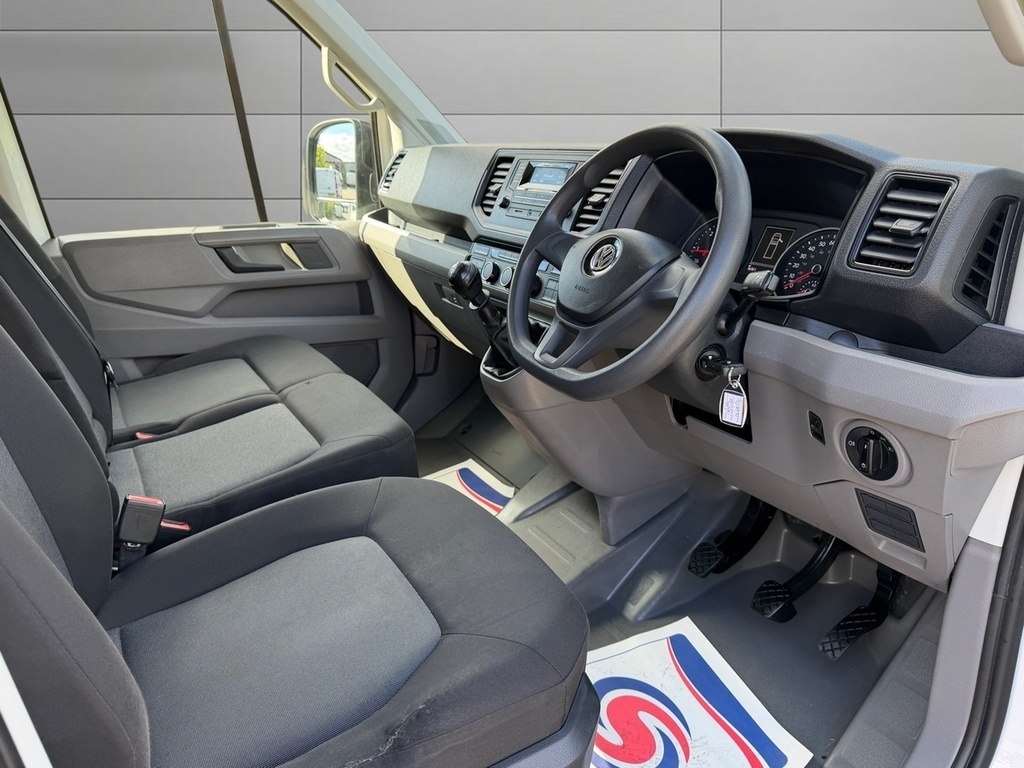 Volkswagen Crafter Cr35 Bluemotion Tech Trendline Panel Van Au White #9