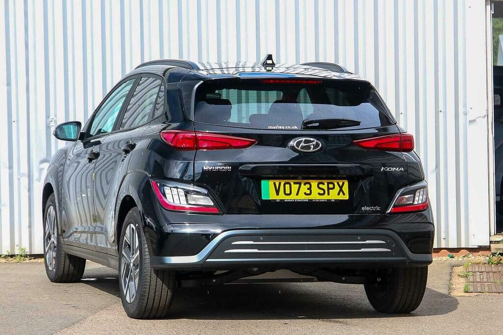 Hyundai Kona Suv E 204Ps Ultimate64kwh 10.5Kw Obc Black #3