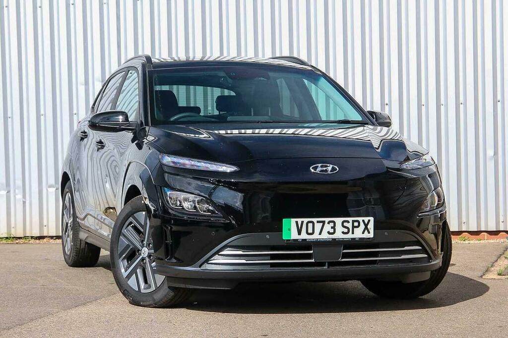 Hyundai Kona Suv E 204Ps Ultimate64kwh 10.5Kw Obc Black