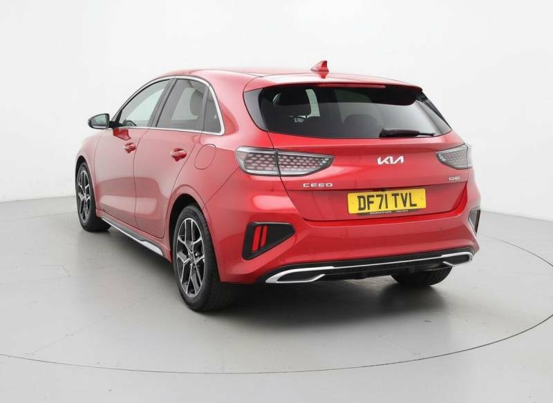 Kia Ceed 1.5 T-gdi Gt-line Euro 6 Ss - 2022 71 DF71TVL Red #2