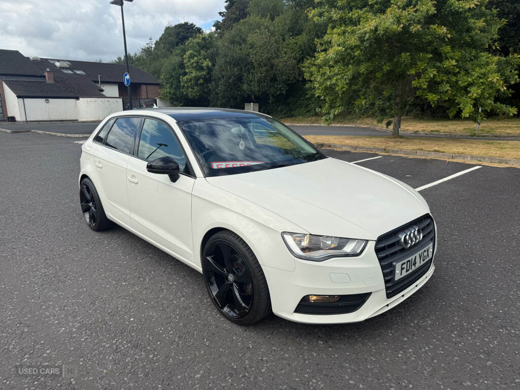 Audi A3 1.6 Tdi 110 Sport White