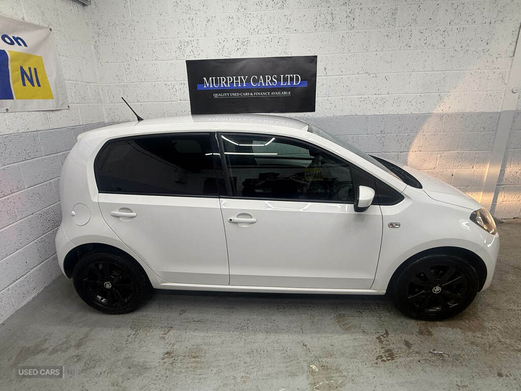 Skoda Citigo 1.0 Mpi Black Edition SR65FYA White #6