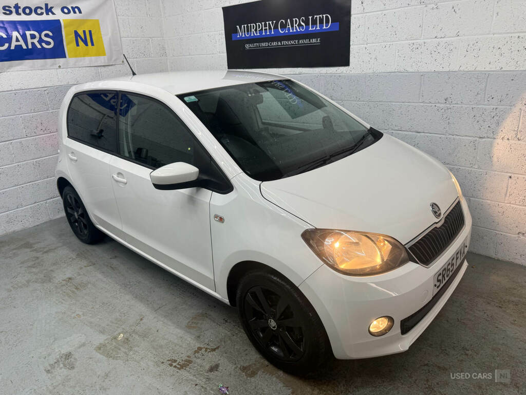 Skoda Citigo 1.0 Mpi Black Edition SR65FYA White #3