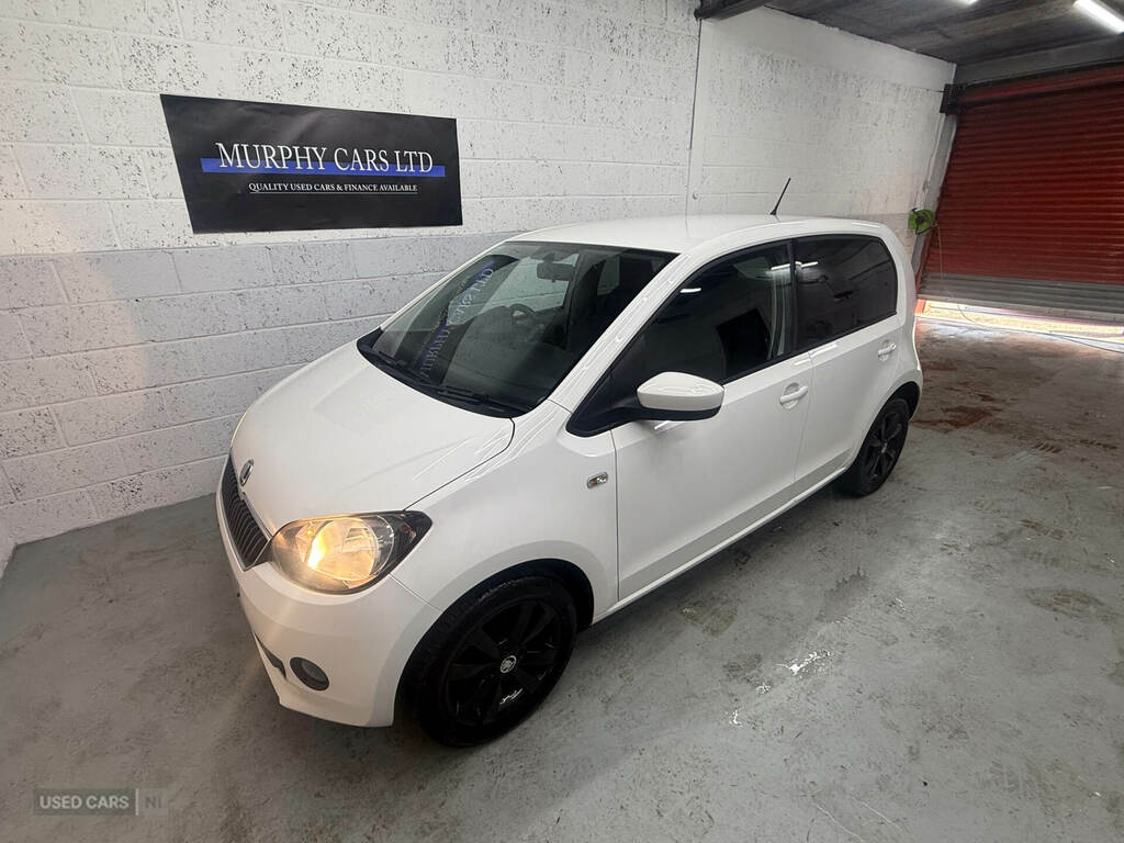 Skoda Citigo 1.0 Mpi Black Edition SR65FYA White #2