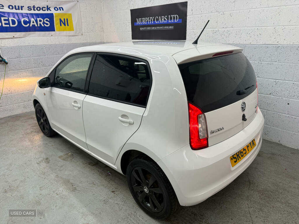 Skoda Citigo 1.0 Mpi Black Edition SR65FYA White #5