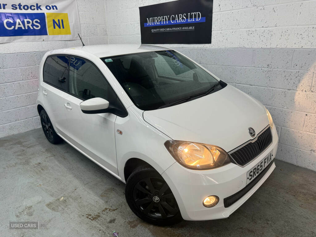 Skoda Citigo 1.0 Mpi Black Edition White