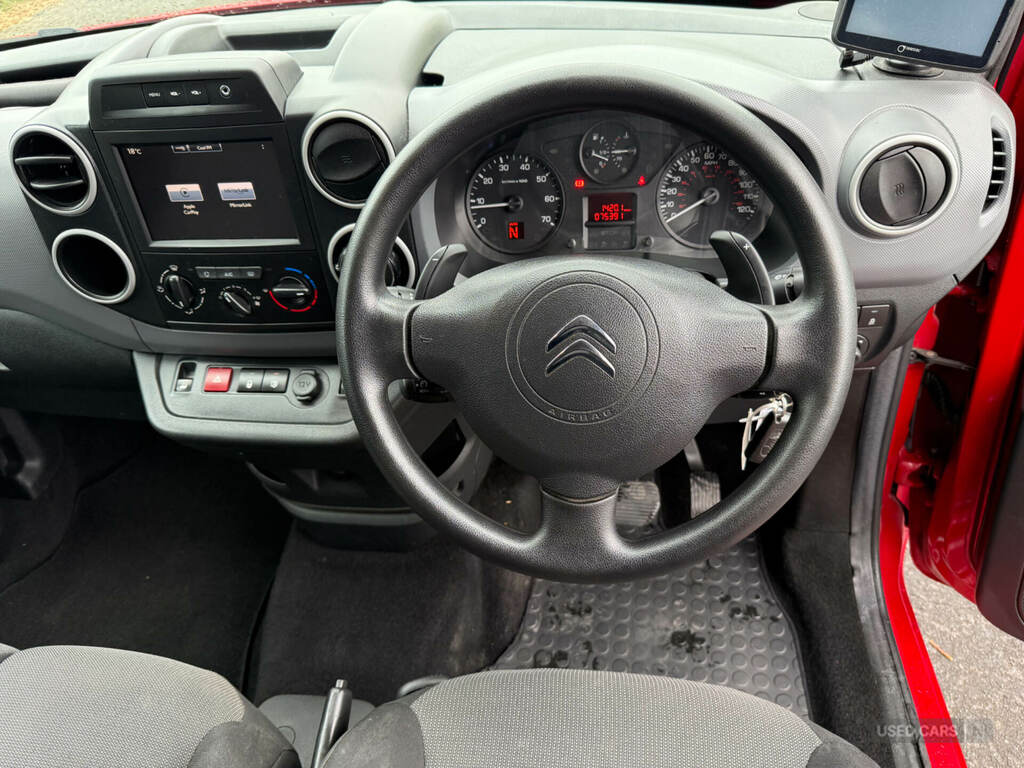 Citroen Berlingo 1.6 750 LX L2 Bluehdi 98 Bhp White #7