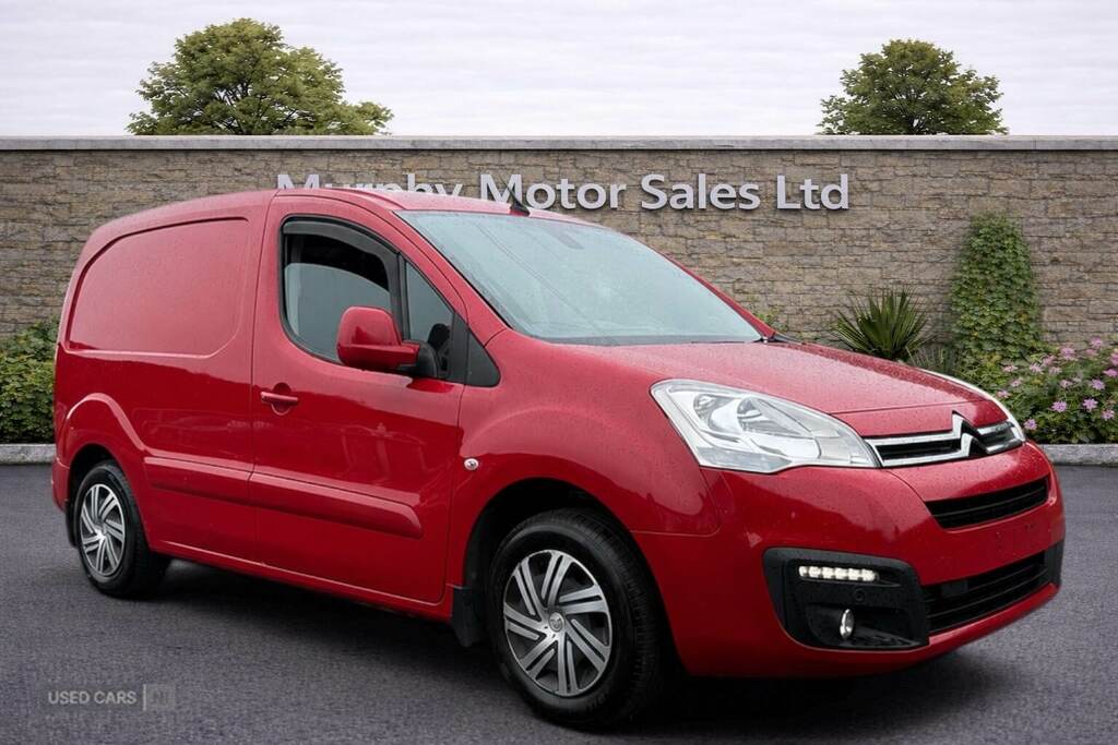 Citroen Berlingo 1.6 Bluehdi 625Kg LX 100Ps Etg6 Red