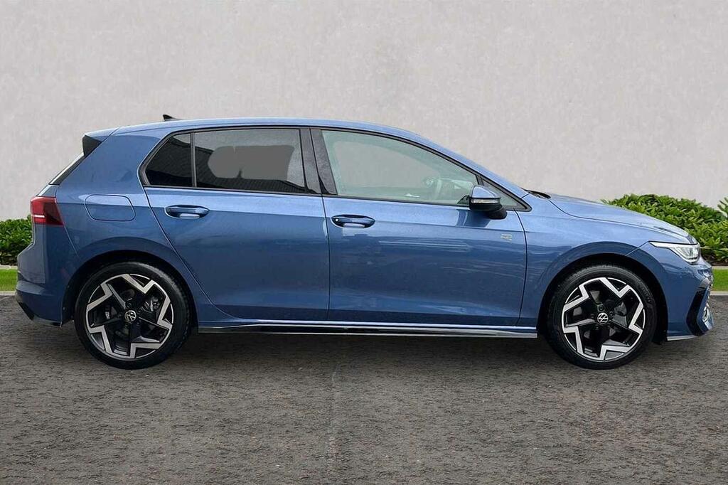 Volkswagen Golf 2.0 Tdi 150 R-line Dsg WF75VZJ Blue #4