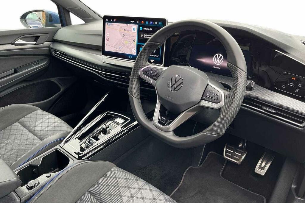 Volkswagen Golf 2.0 Tdi 150 R-line Dsg WF75VZJ Blue #6
