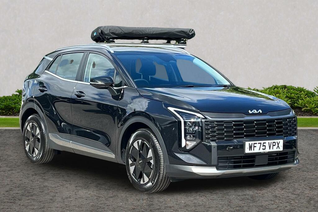 Kia Sportage 1.6 T-gdi Pure Euro 6 Ss WF75VPX Black