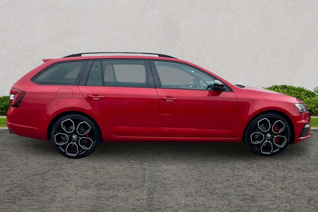 Skoda Octavia 2.0 Tsi 245 Vrs Challenge Dsg DE69WKY Red #4
