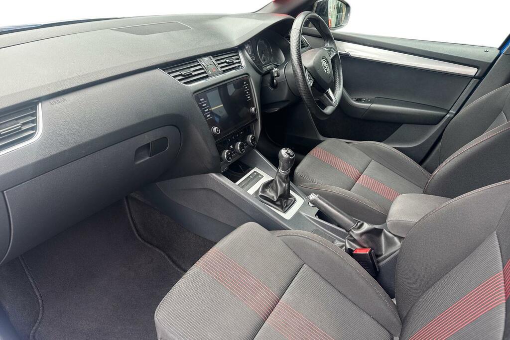 Skoda Octavia 1.5 Tsi Sport Line LX69CVF Blue #2