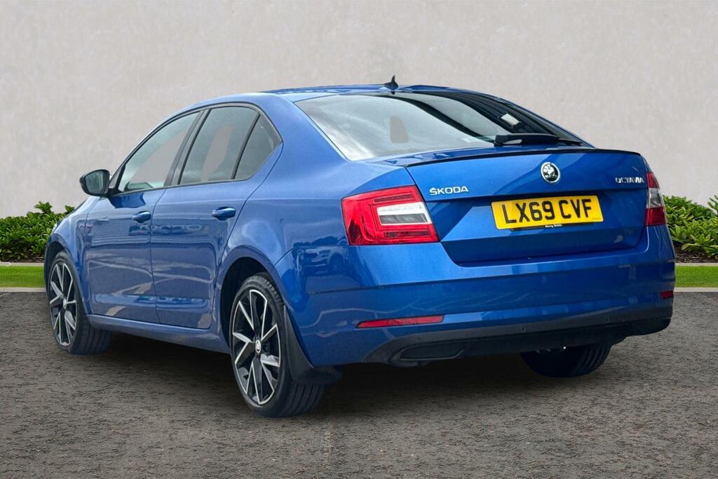 Skoda Octavia 1.5 Tsi Sport Line LX69CVF Blue #3
