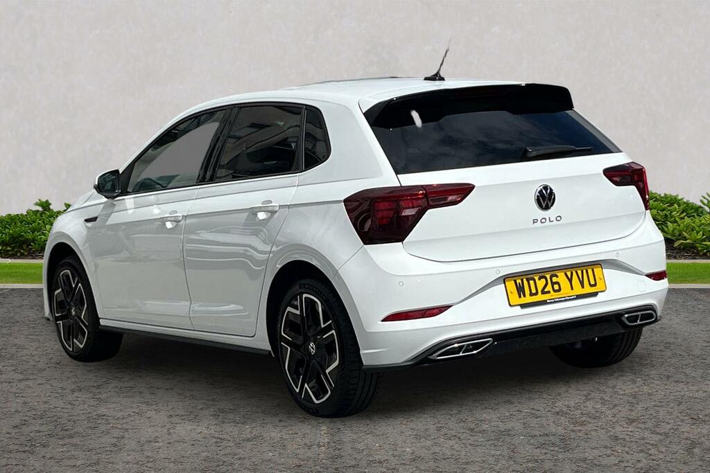 Volkswagen Polo 1.0 Tsi R-line WD26YVU White #3