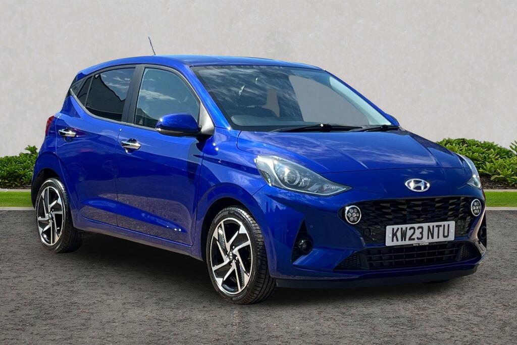 Hyundai I10 1.0 Premium Euro 6 Ss KW23NTU Blue