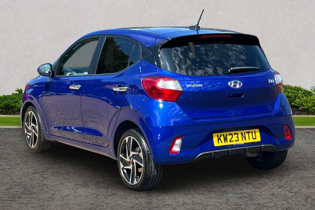Hyundai I10 1.0 Premium Euro 6 Ss KW23NTU Blue #3