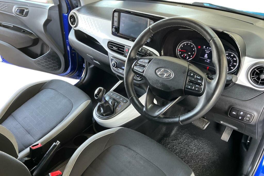 Hyundai I10 1.0 Premium Euro 6 Ss KW23NTU Blue #6