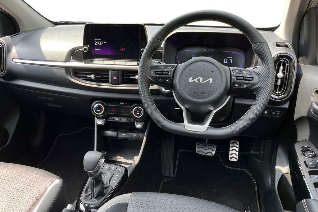 Kia Picanto 1.2 Gt-line S Amt Euro 6 Ss GY25LTX Grey #6