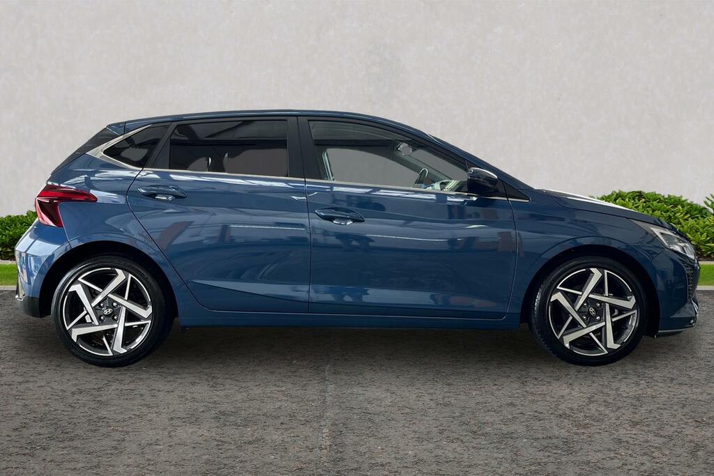 Hyundai I20 1.0 T-gdi Premium Hatchback Dct Euro 6 Blue #4