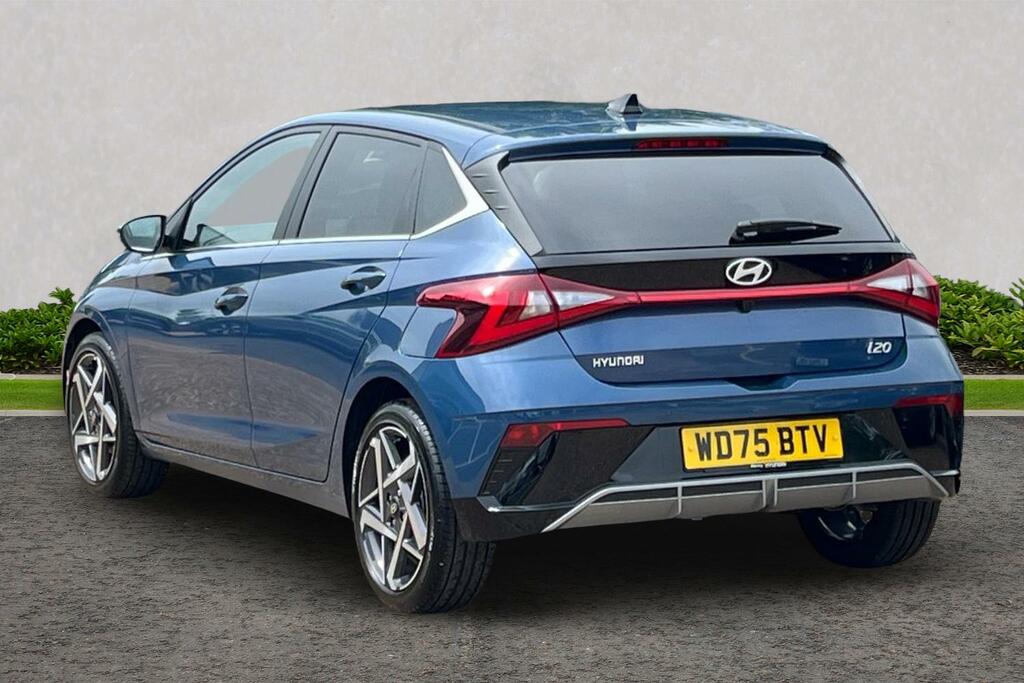 Hyundai I20 1.0 T-gdi Premium Hatchback Dct Euro 6 Blue #3