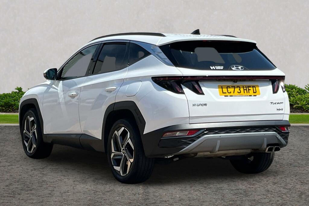 Hyundai Tucson 1.6 H T-gdi Premium Euro 6 Ss LC73HFD White #3