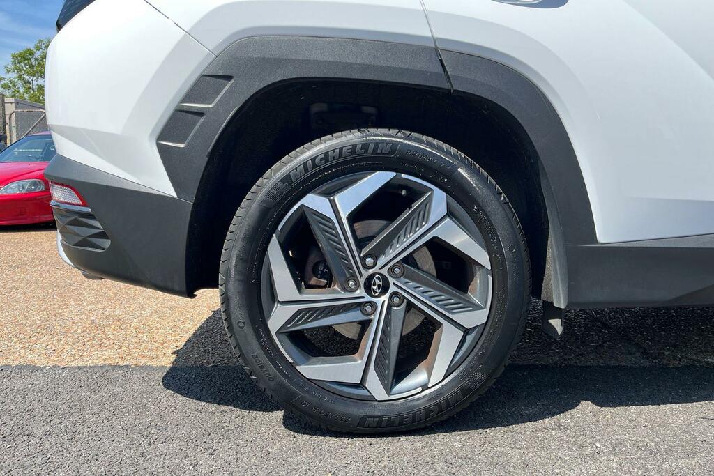 Hyundai Tucson 1.6 H T-gdi Premium Euro 6 Ss LC73HFD White #5