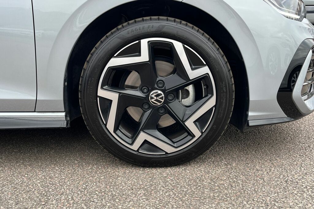 Volkswagen Golf 2.0 Tdi 150 R-line Dsg WG75OES Silver #5