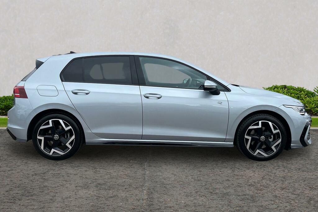 Volkswagen Golf 2.0 Tdi 150 R-line Dsg WG75OES Silver #4