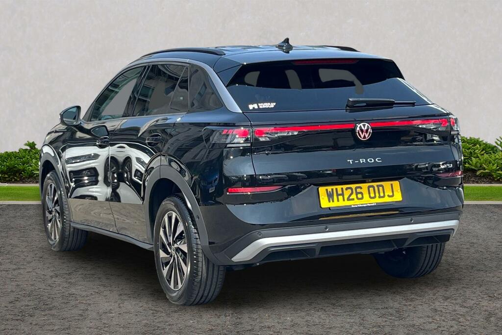 Volkswagen T-Roc 1.5 Etsi Mhev Life Suv Hybrid Dsg Euro Black #3