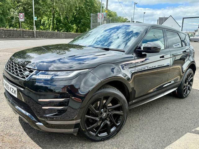 Land Rover Range Rover Evoque 2019 2.0 D150 R-dynamic S Suv 4Wd KM69KZW Black #2