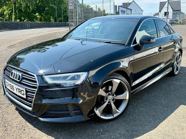 Audi A3 2016 1.6 Tdi S Line Saloon S Tronic Eur Black #2
