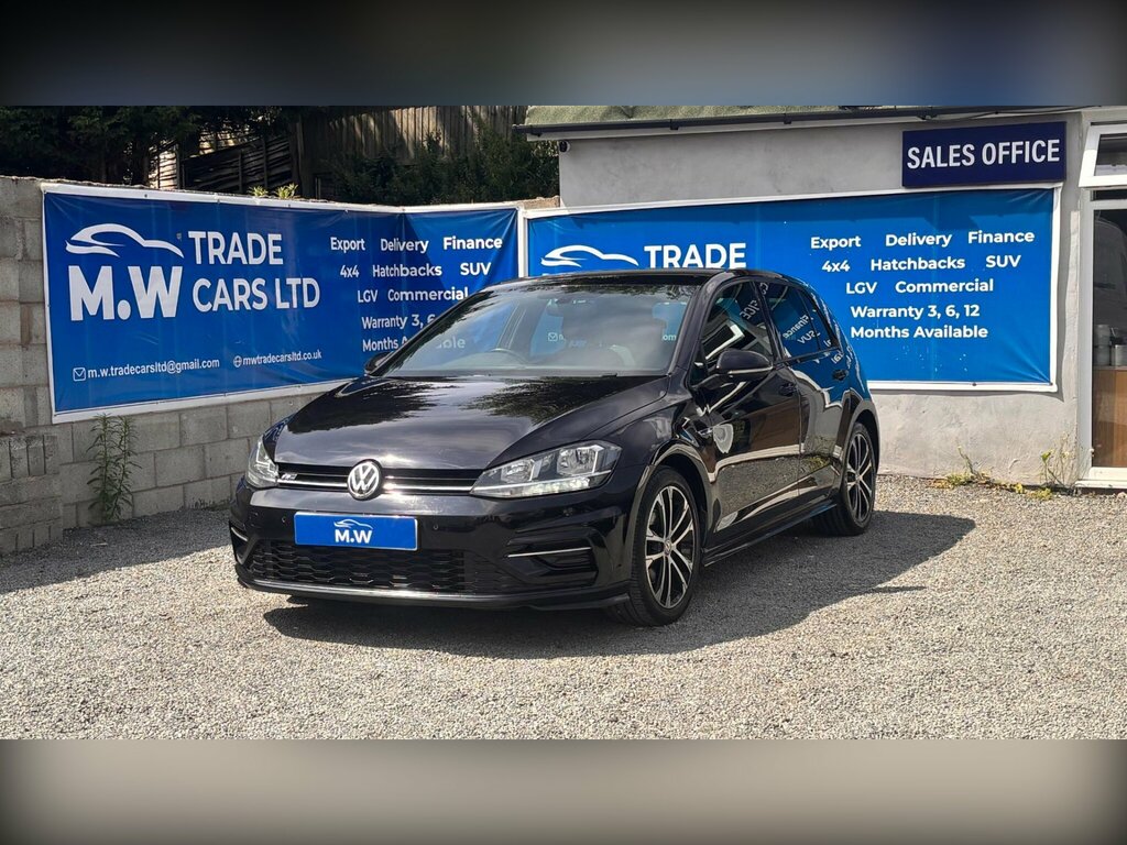 Volkswagen Golf 1.5 Tsi Evo R-line Dsg Euro 6 Ss LT68LPN Black #6