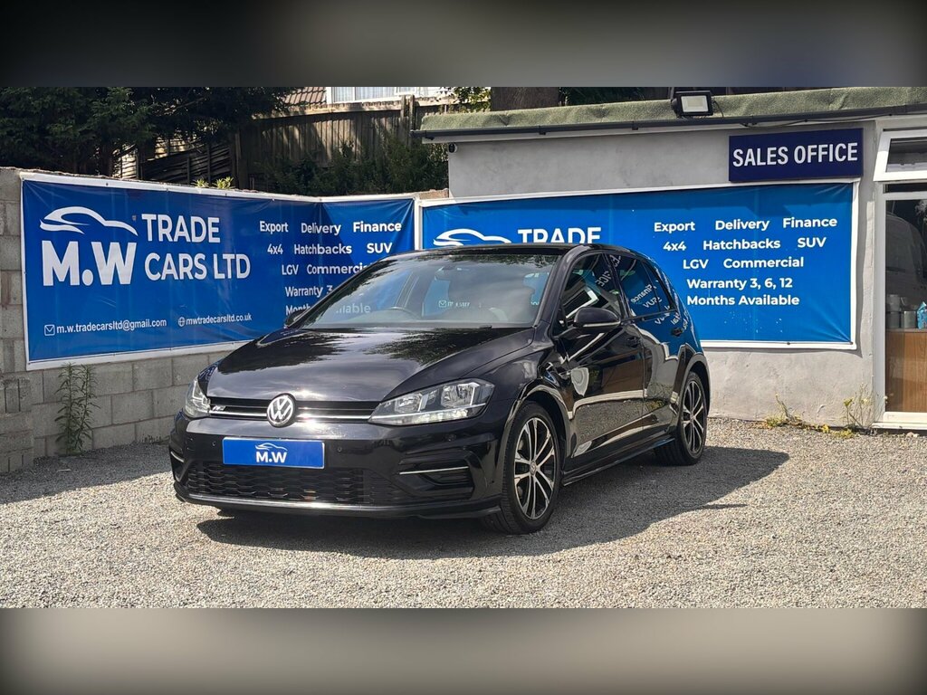 Volkswagen Golf 1.5 Tsi Evo R-line Dsg Euro 6 Ss LT68LPN Black #5