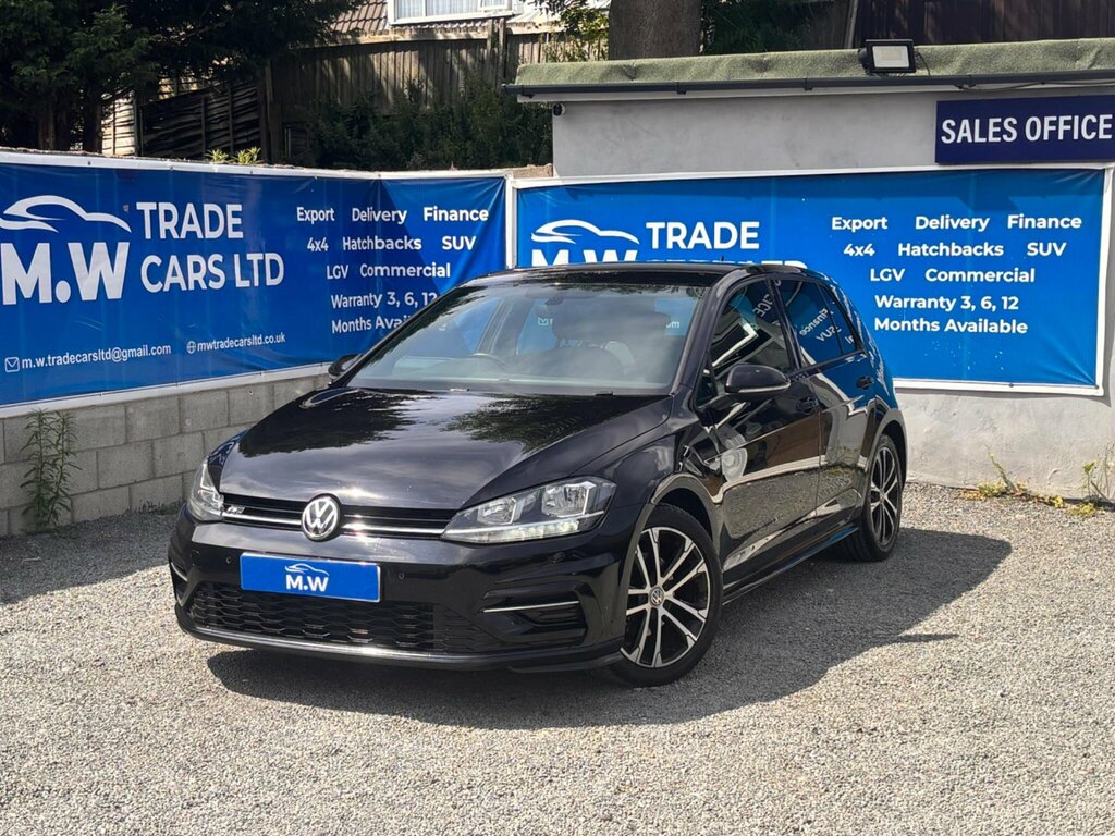 Volkswagen Golf 1.5 Tsi Evo R-line Dsg Euro 6 Ss LT68LPN Black #3