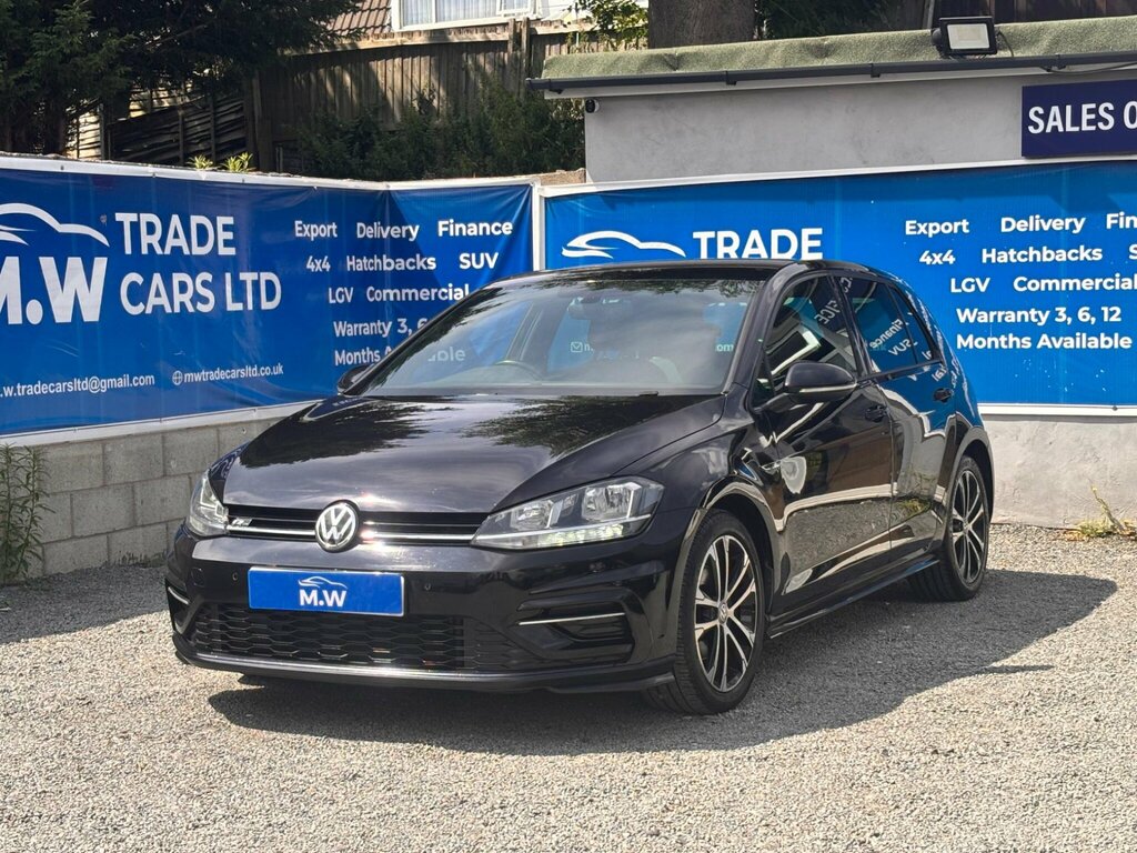 Volkswagen Golf 1.5 Tsi Evo R-line Dsg Euro 6 Ss LT68LPN Black #4