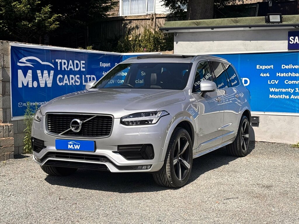Volvo XC90 2.0 D5 Powerpulse R-design 4Wd Euro 6 Ss 5 SJ19GJG Silver #3