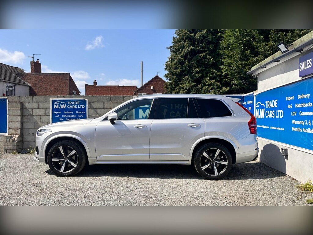 Volvo XC90 2.0 D5 Powerpulse R-design 4Wd Euro 6 Ss 5 SJ19GJG Silver #6