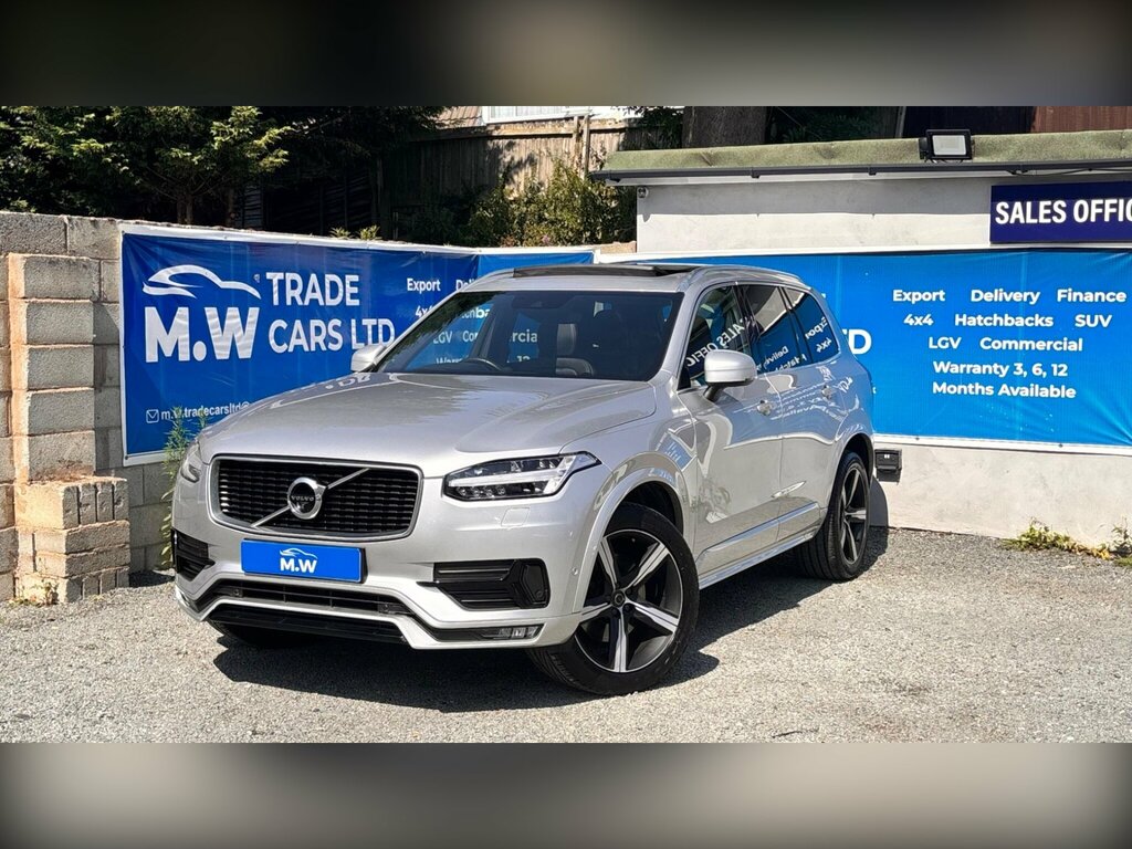 Volvo XC90 2.0 D5 Powerpulse R-design 4Wd Euro 6 Ss 5 SJ19GJG Silver