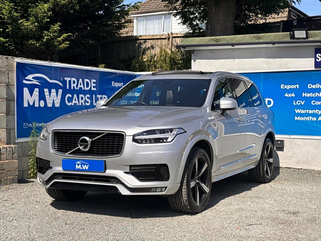 Volvo XC90 2.0 D5 Powerpulse R-design 4Wd Euro 6 Ss 5 SJ19GJG Silver #2