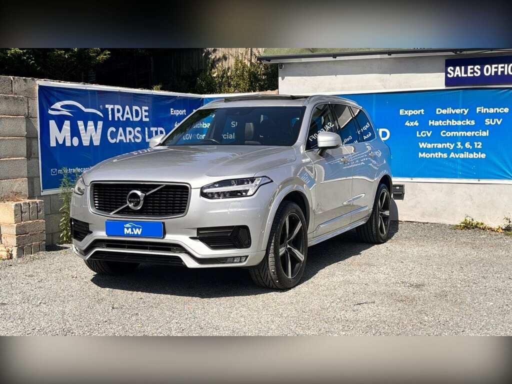 Volvo XC90 2.0 D5 Powerpulse R-design 4Wd Euro 6 Ss 5 SJ19GJG Silver #4